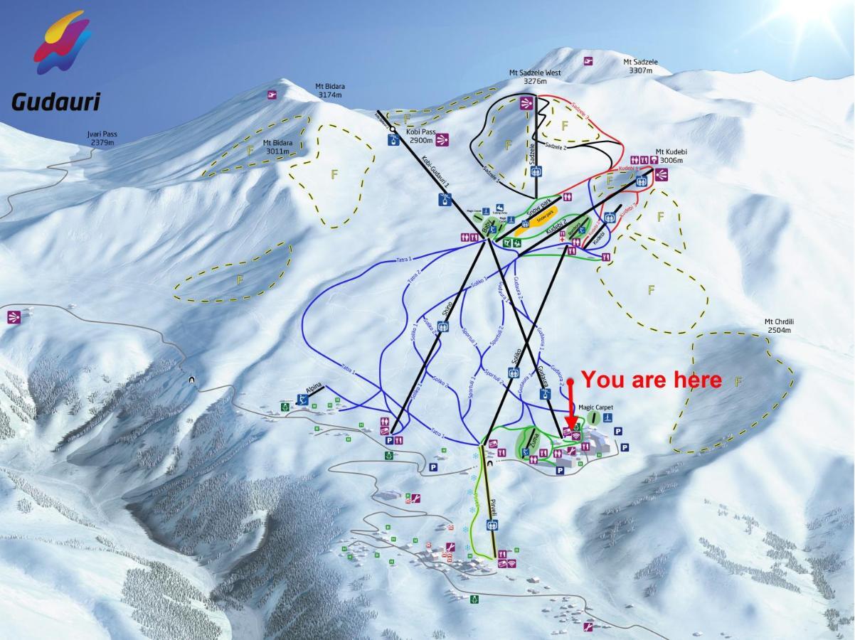 Atrium Exclusive - Ski4Life Gudauri Luaran gambar